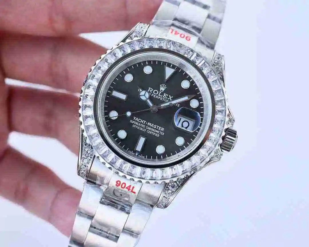 General Watches Rolex Watch Men's Watch Paired with Original Fully Automatic Mechanical Movement Top Grade 316 Precision Steel Case with Mineral Super Strong Mirror Diameter 40mm kk012500 view 8