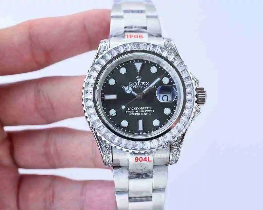 General Watches Rolex Watch Men's Watch Paired with Original Fully Automatic Mechanical Movement Top Grade 316 Precision Steel Case with Mineral Super Strong Mirror Diameter 40mm kk012500 view 9