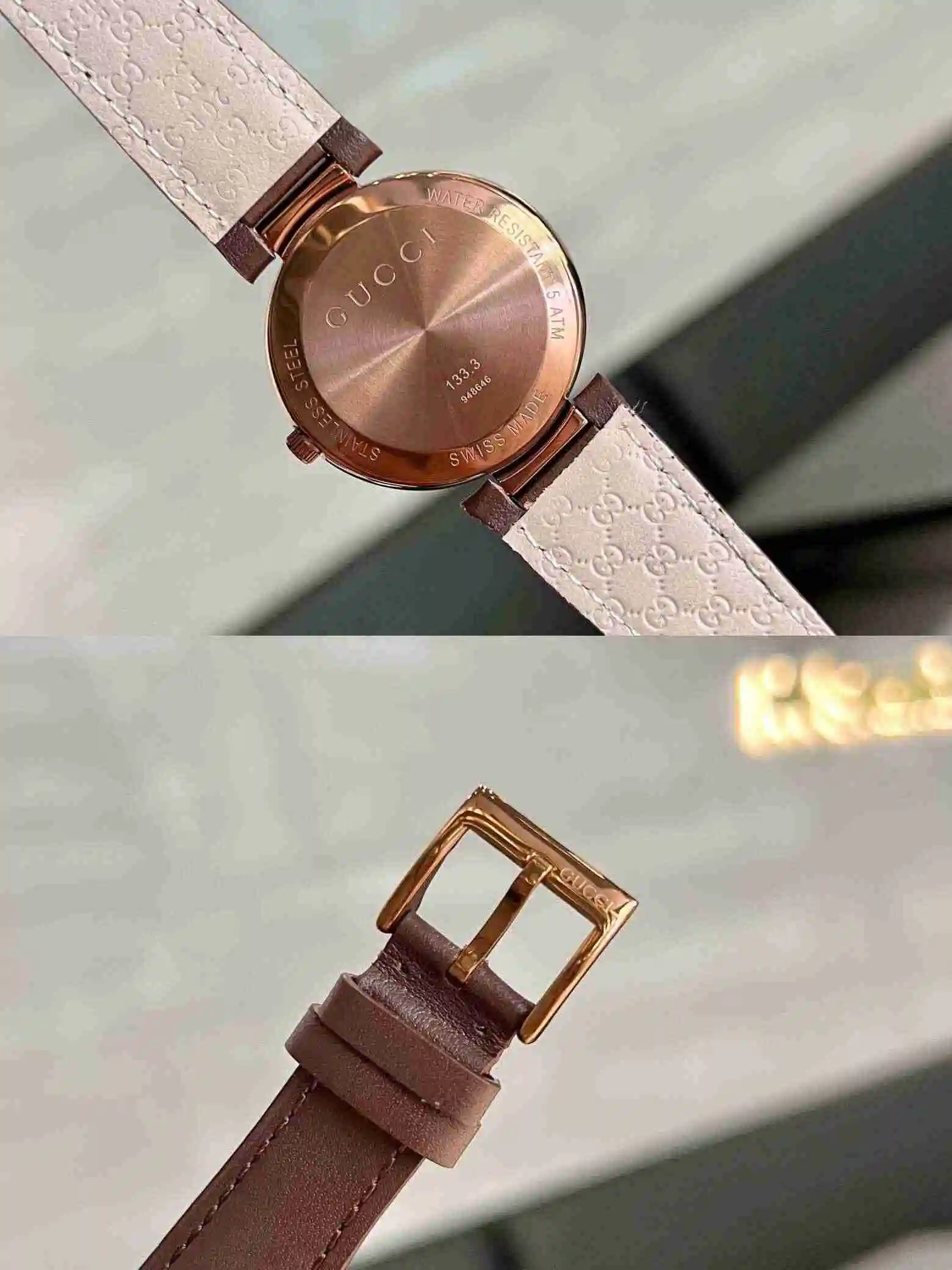 General Watches GUCCI Gucci Watch Women's Watch Paired with Original Fully Automatic Mechanical Movement Top Grade 316 Precision Steel Case with Mineral Super Strong Mirror Diameter 37mm KK03250 2 view 2