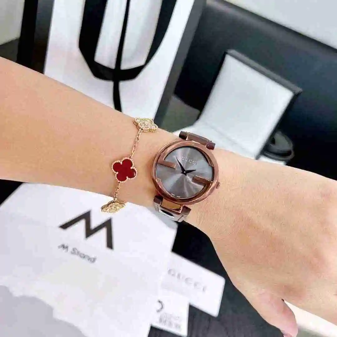 General Watches GUCCI Gucci Watch Women's Watch Paired with Original Fully Automatic Mechanical Movement Top Grade 316 Precision Steel Case with Mineral Super Strong Mirror Diameter 37mm KK03250 2 view 4