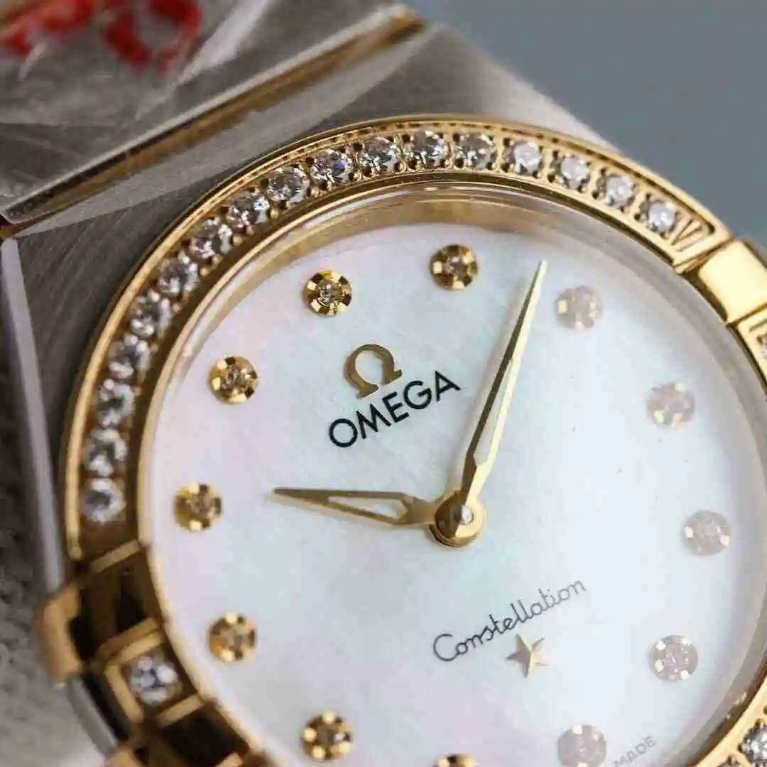 General Watches Omega Watch Women's Watch Paired with Original Fully Automatic Mechanical Movement Top Grade 316 Precision Steel Case with Mineral Super Strong Mirror Diameter 28mm kk08800 2 view 7