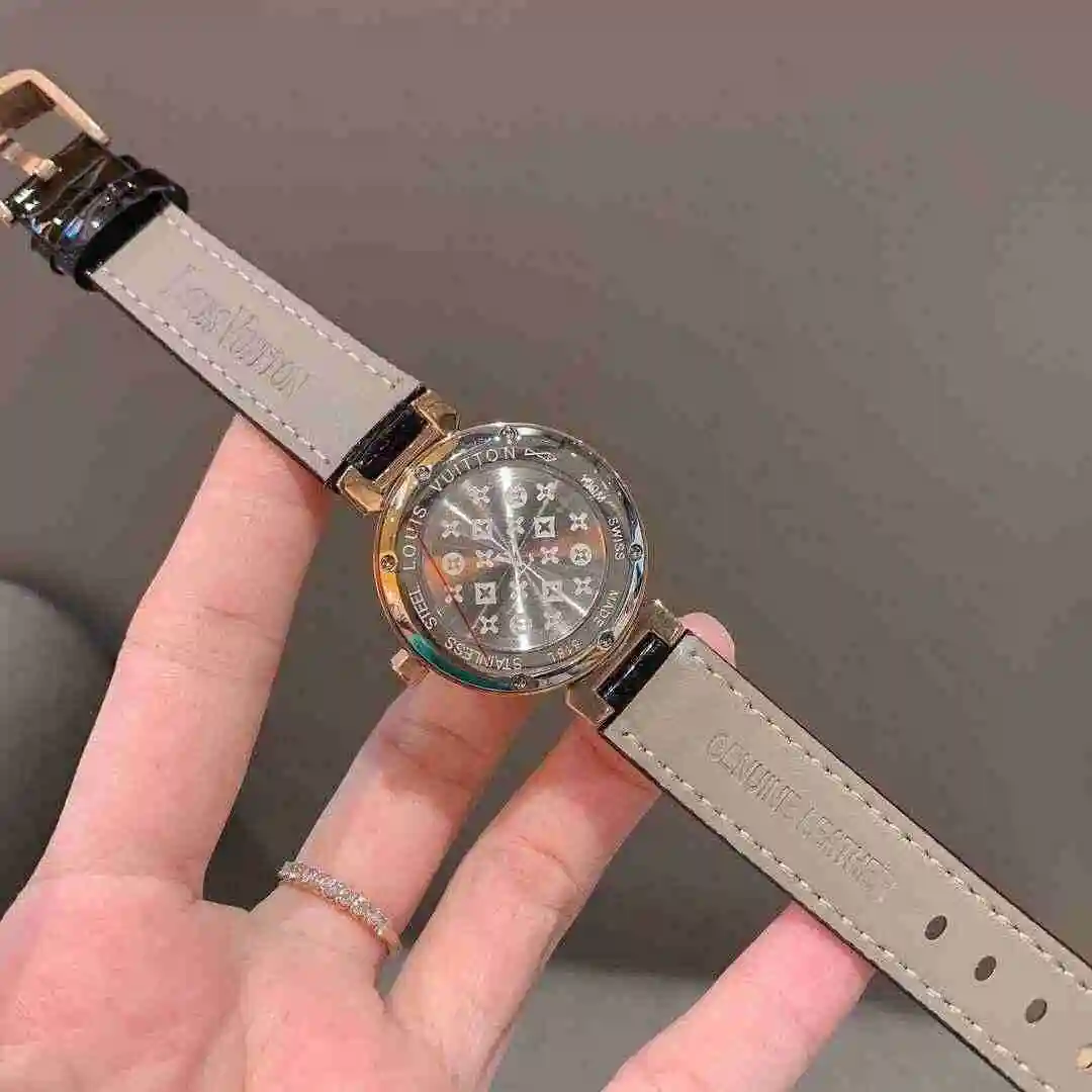 General Watches LV watch for women with original fully automatic mechanical movement, top grade 316 precision steel case with mineral super strong mirror diameter 33mm KK02350 view 2