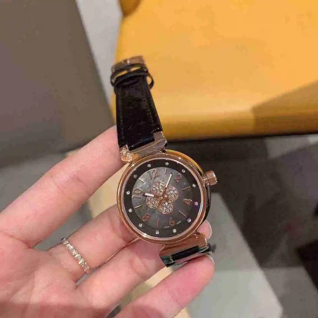 General Watches LV watch for women with original fully automatic mechanical movement, top grade 316 precision steel case with mineral super strong mirror diameter 33mm KK02350 view 4