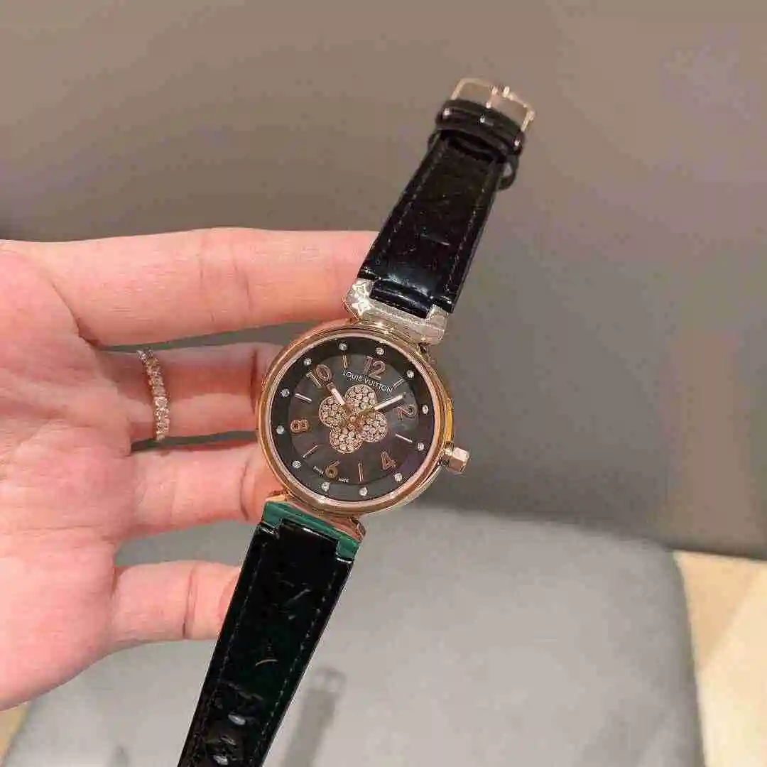 General Watches LV watch for women with original fully automatic mechanical movement, top grade 316 precision steel case with mineral super strong mirror diameter 33mm KK02350 view 8