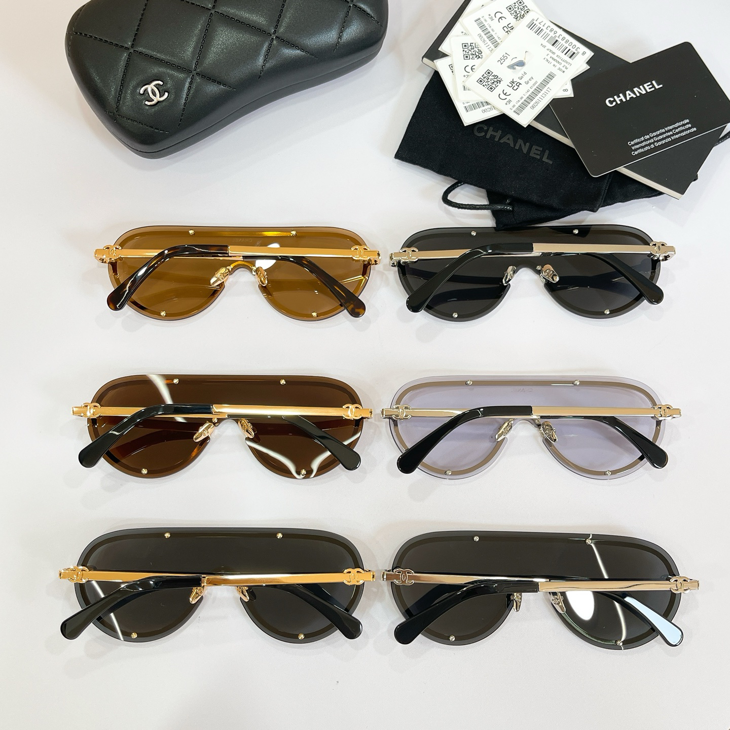CHANE EL:2551 Size 142 Sunglasses view 8