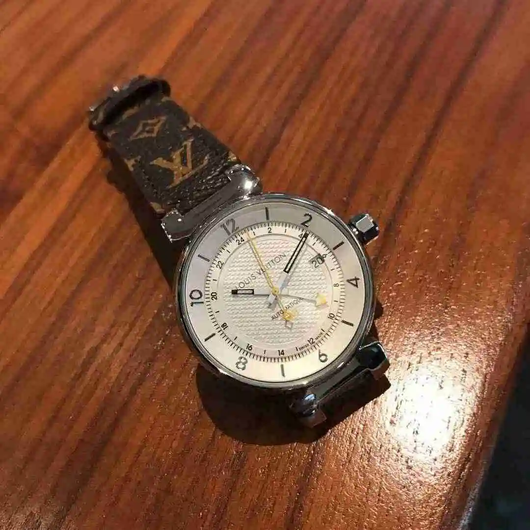 General Watches LV watch for men with original fully automatic mechanical movement, top grade 316 precision steel case with mineral super strong mirror diameter 42mm KK02550 view 8