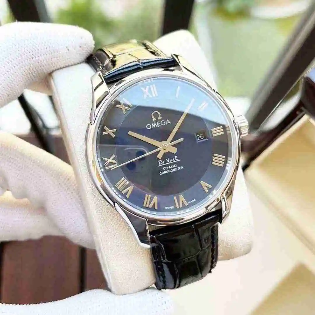General Watches Omega Watch Men's Watch Paired with Original Fully Automatic Mechanical Movement Top Grade 316 Precision Steel Case with Mineral Super Strong Mirror Diameter 40mm KK05800 view 7