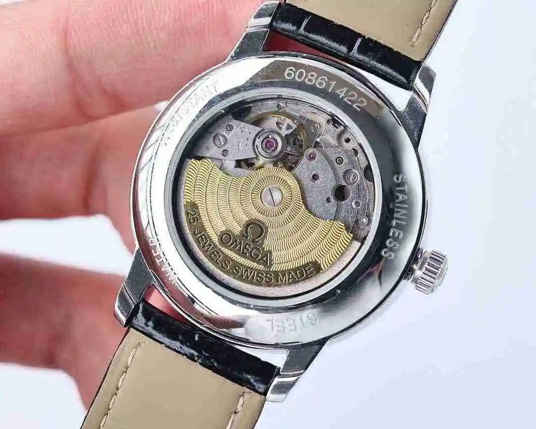 General Watches Omega Watch Men's Watch Paired with Original Fully Automatic Mechanical Movement Top Grade 316 Precision Steel Case with Mineral Super Strong Mirror Diameter 40mm kk07500 3 view 3