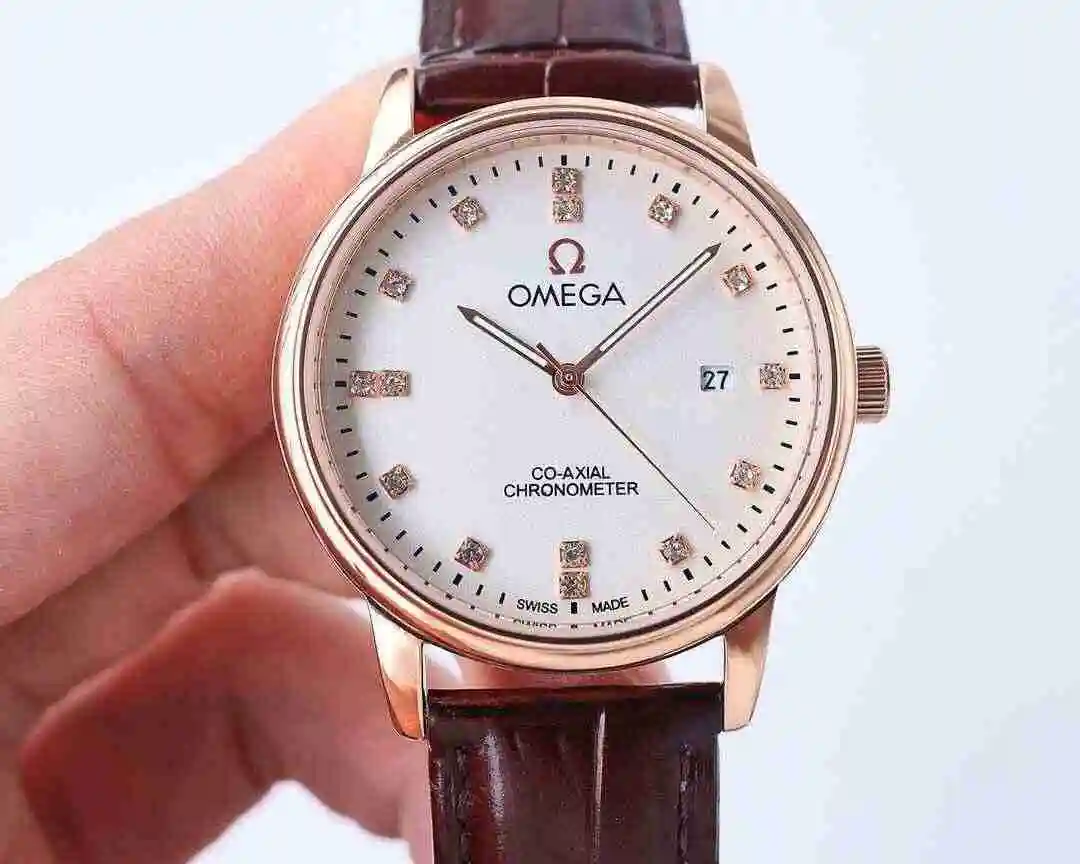 General Watches Omega Watch Men's Watch Paired with Original Fully Automatic Mechanical Movement Top Grade 316 Precision Steel Case with Mineral Super Strong Mirror Diameter 40mm kk07500 3 view 6