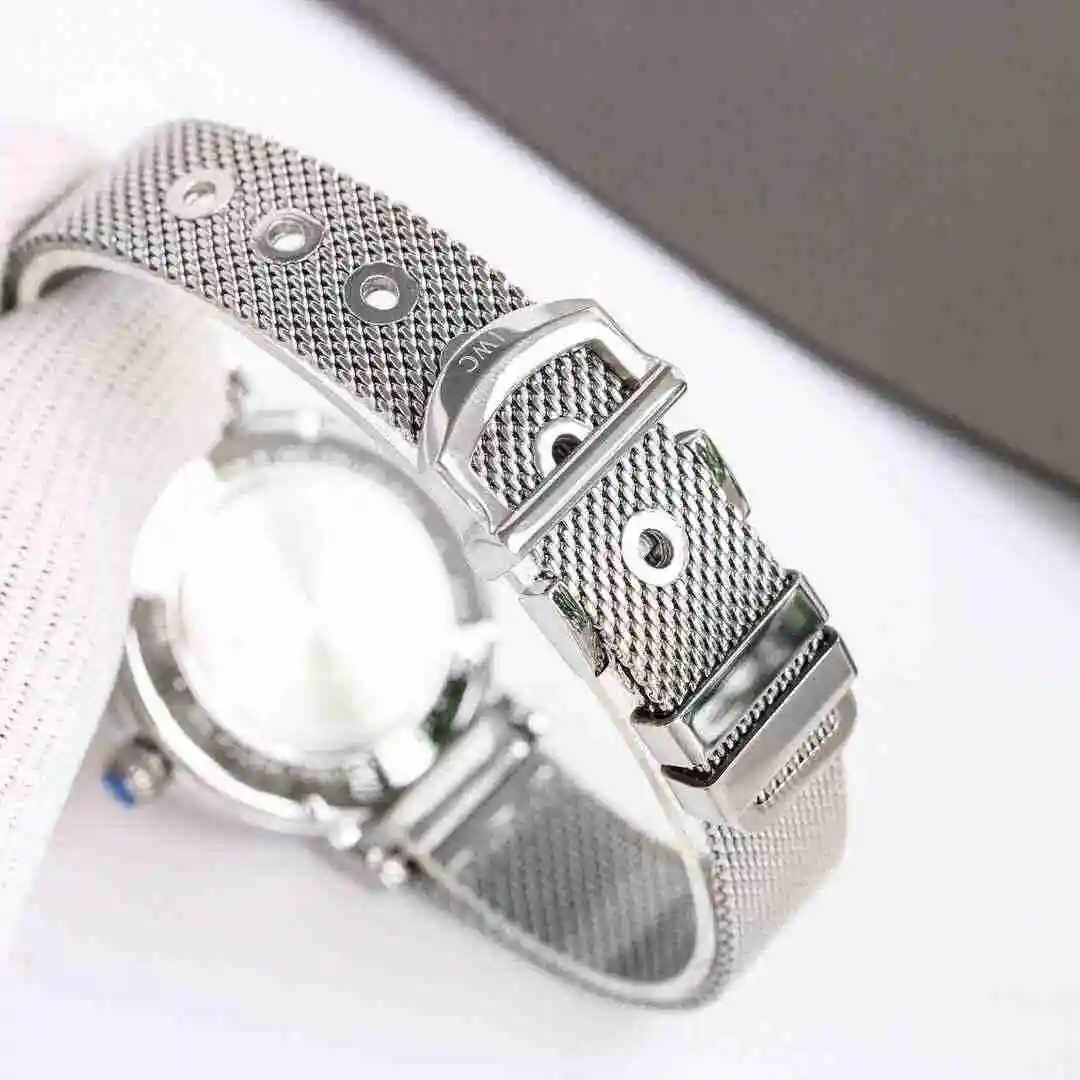 General Watches IWC Wanguo Watch Women's Watch Paired with Original Fully Automatic Mechanical Movement Top Grade 316 Precision Steel Case with Mineral Super Strong Mirror Diameter 34mm kk09800 view 2