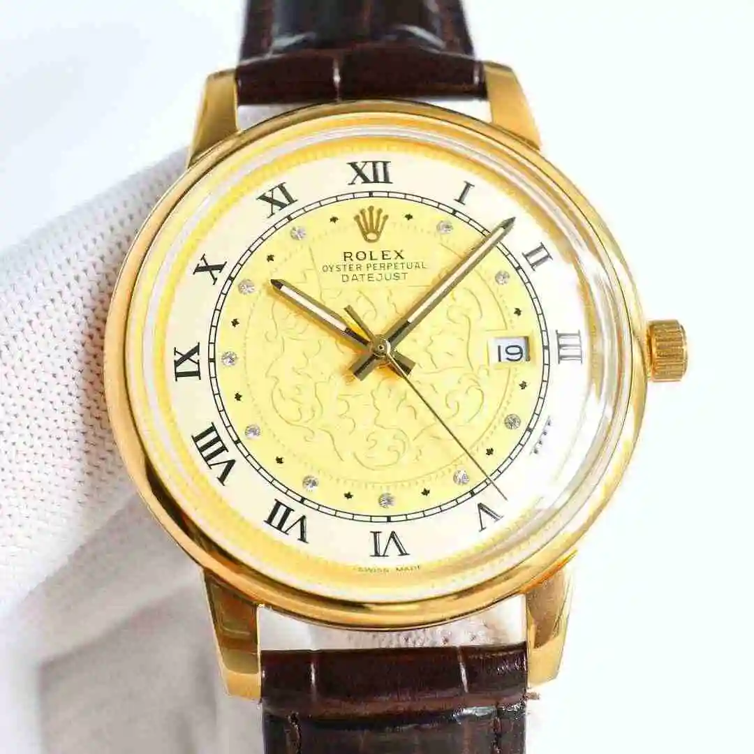 General Watches Rolex Watch Men's Watch Paired with Original Fully Automatic Mechanical Movement Top Grade 316 Precision Steel Case with Mineral Super Strong Mirror Diameter 42mm kk09800 1 view 7