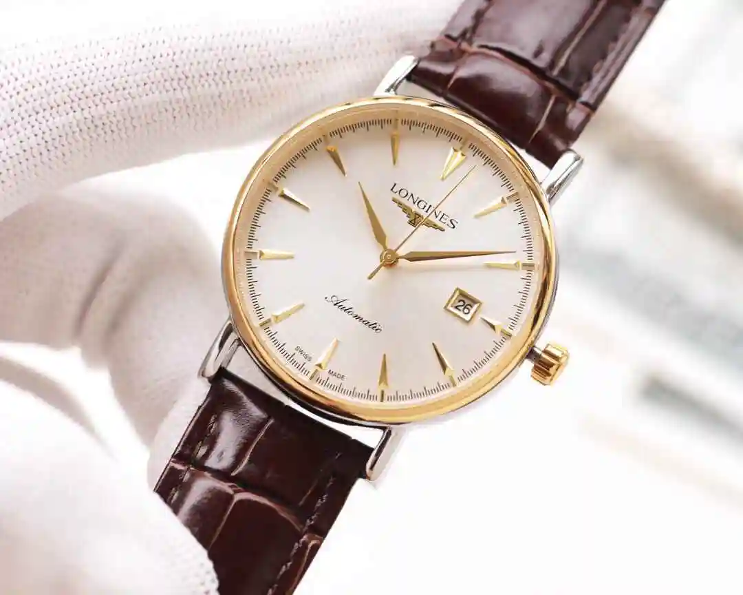 General Watches Longines Watch Men's Watch Paired with Original Fully Automatic Mechanical Movement Top Grade 316 Precision Steel Case with Mineral Super Strong Mirror Diameter 42mm KK03650 view 5