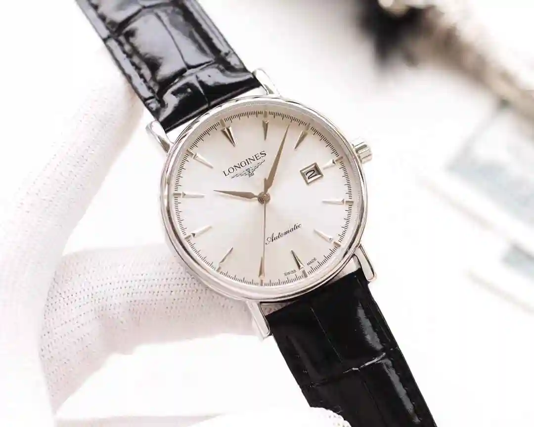 General Watches Longines Watch Men's Watch Paired with Original Fully Automatic Mechanical Movement Top Grade 316 Precision Steel Case with Mineral Super Strong Mirror Diameter 42mm KK03650 view 9