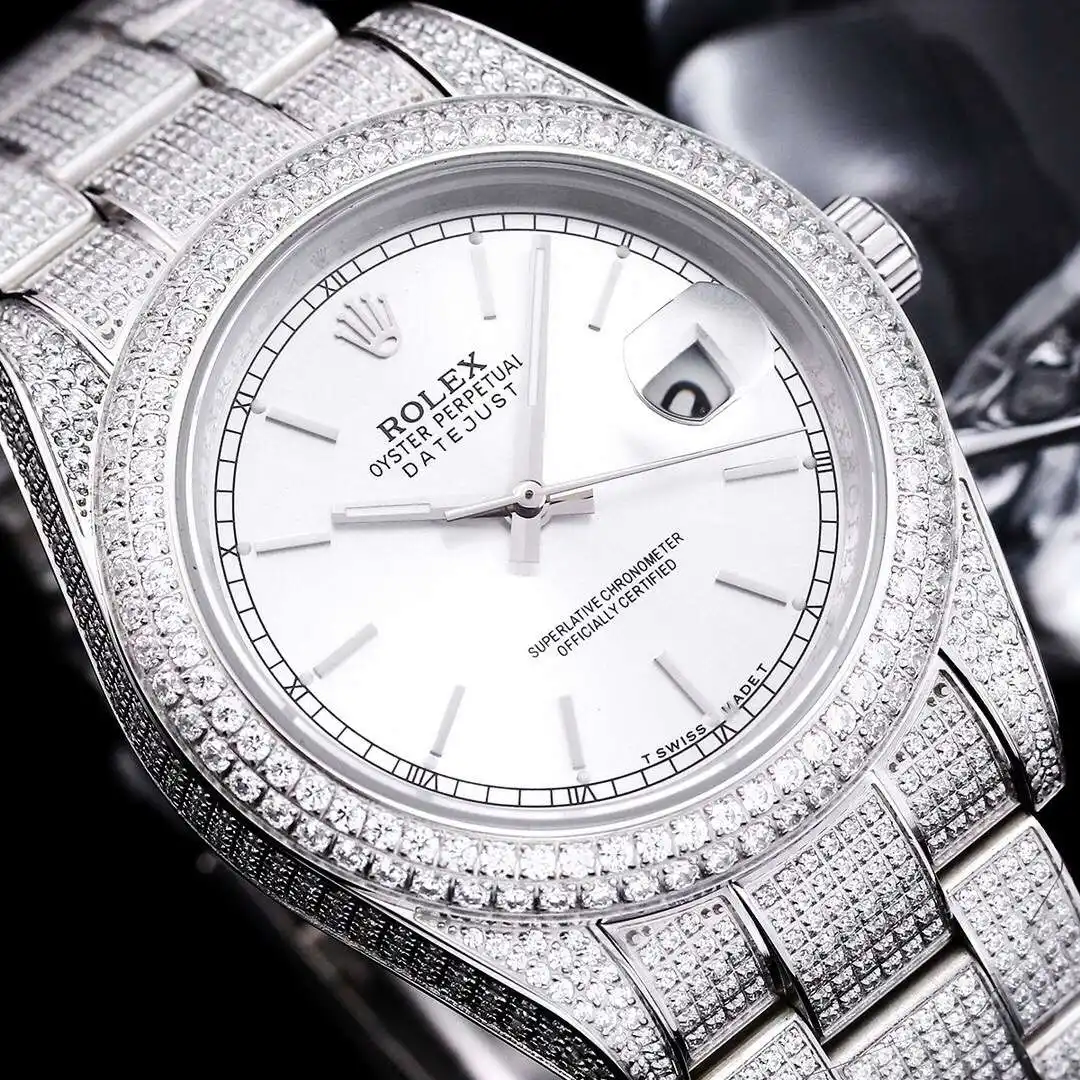 General Watches Rolex watches men's watch with original fully automatic mechanical movement top 316 stainless steel case strap mineral super mirror diameter 41mm KK09800 view 3