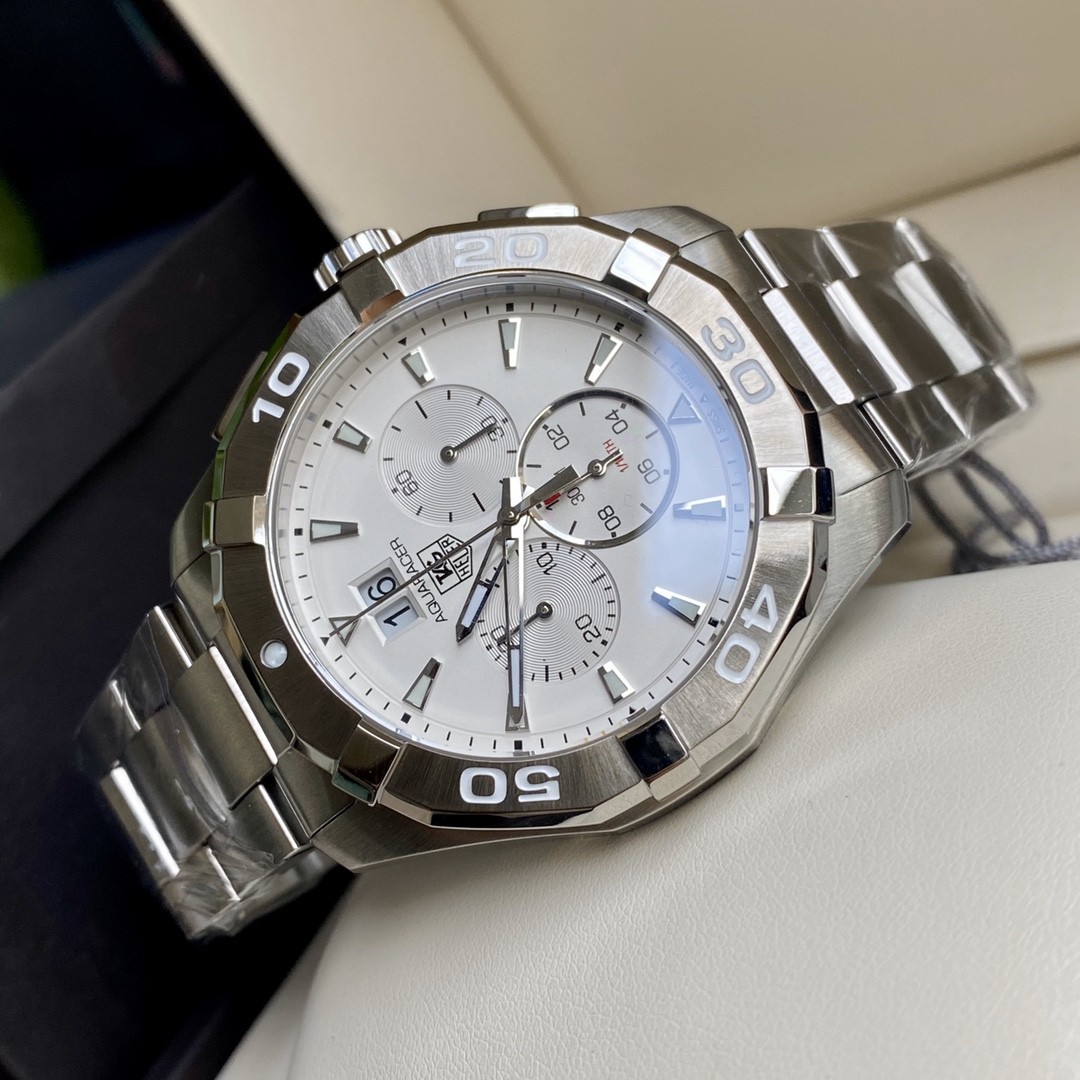 TAG Heuer Aquaracer Stainless Steel Quartz 43mm Watch view 6