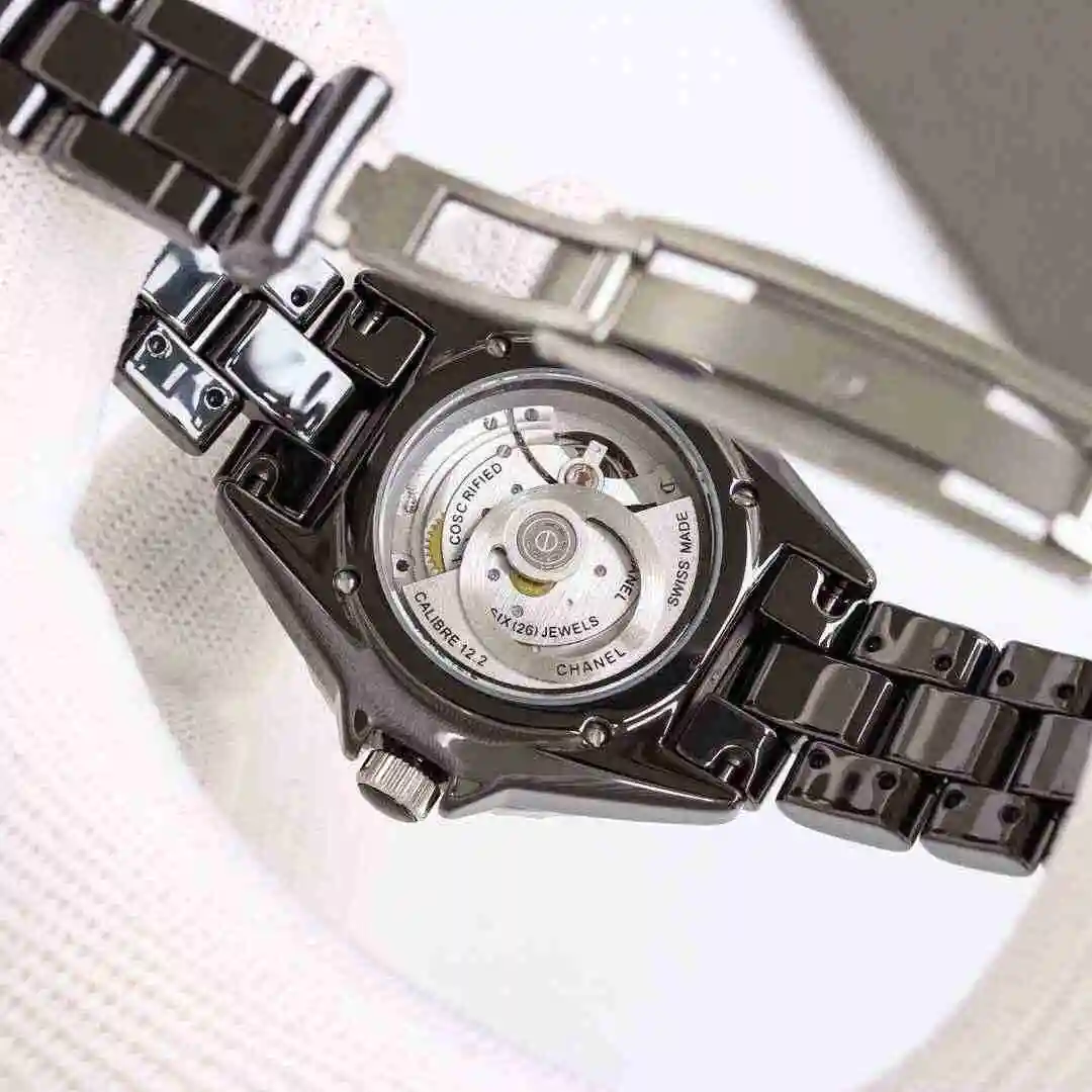 General Watches Chanel Watch Women's Watch Paired with Original Fully Automatic Mechanical Movement Top Grade 316 Precision Steel Case with Mineral Super Strong Mirror Diameter 33mm kk014500 view 4
