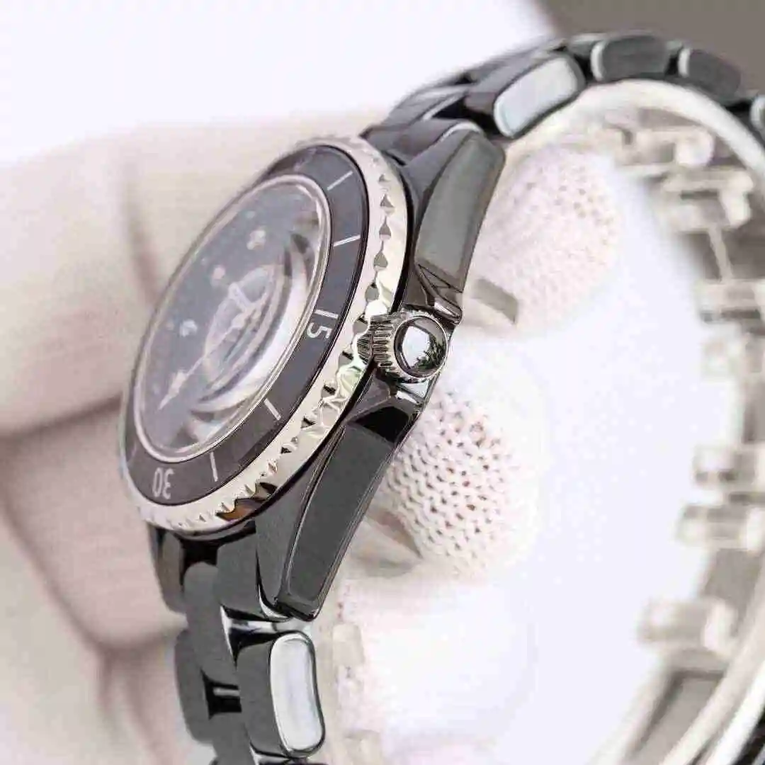 General Watches Chanel Watch Women's Watch Paired with Original Fully Automatic Mechanical Movement Top Grade 316 Precision Steel Case with Mineral Super Strong Mirror Diameter 33mm kk014500 view 5