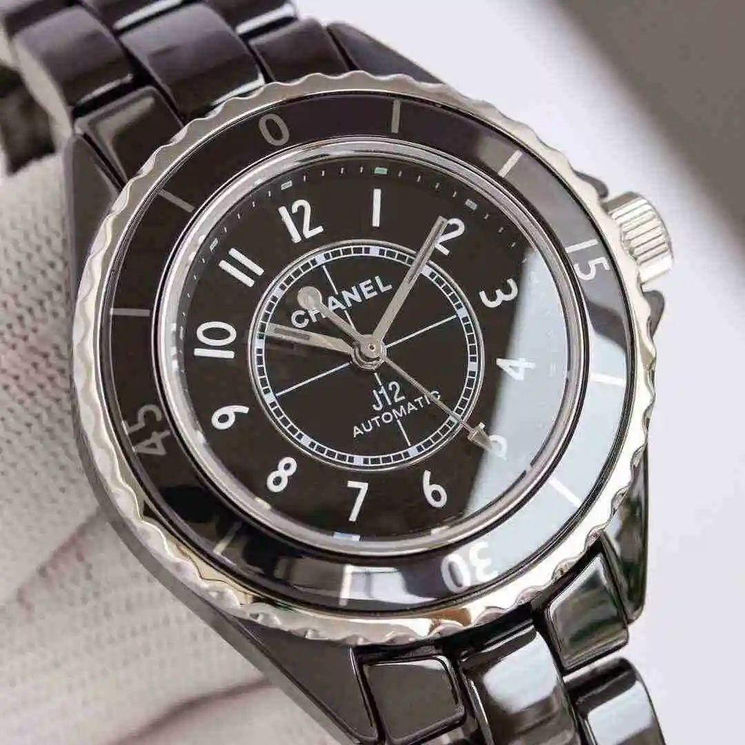 General Watches Chanel Watch Women's Watch Paired with Original Fully Automatic Mechanical Movement Top Grade 316 Precision Steel Case with Mineral Super Strong Mirror Diameter 33mm kk014500 view 7