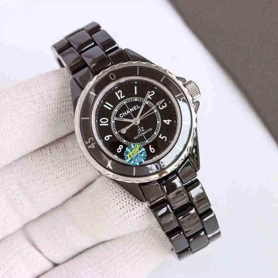 General Watches Chanel Watch Women's Watch Paired with Original Fully Automatic Mechanical Movement Top Grade 316 Precision Steel Case with Mineral Super Strong Mirror Diameter 33mm kk014500 view 9