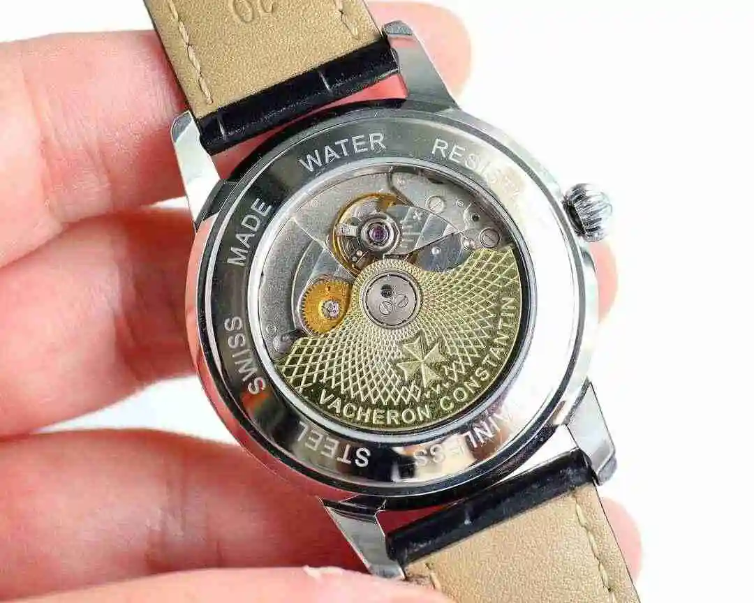General Watches Vacheron Constantin Jiangshi Danton Watch Men's Watch Paired with Original Fully Automatic Mechanical Movement, Top Grade 316 Precision Steel Case with Mineral Super Strong Mirror Diameter 40mm kk09800 2 view 3