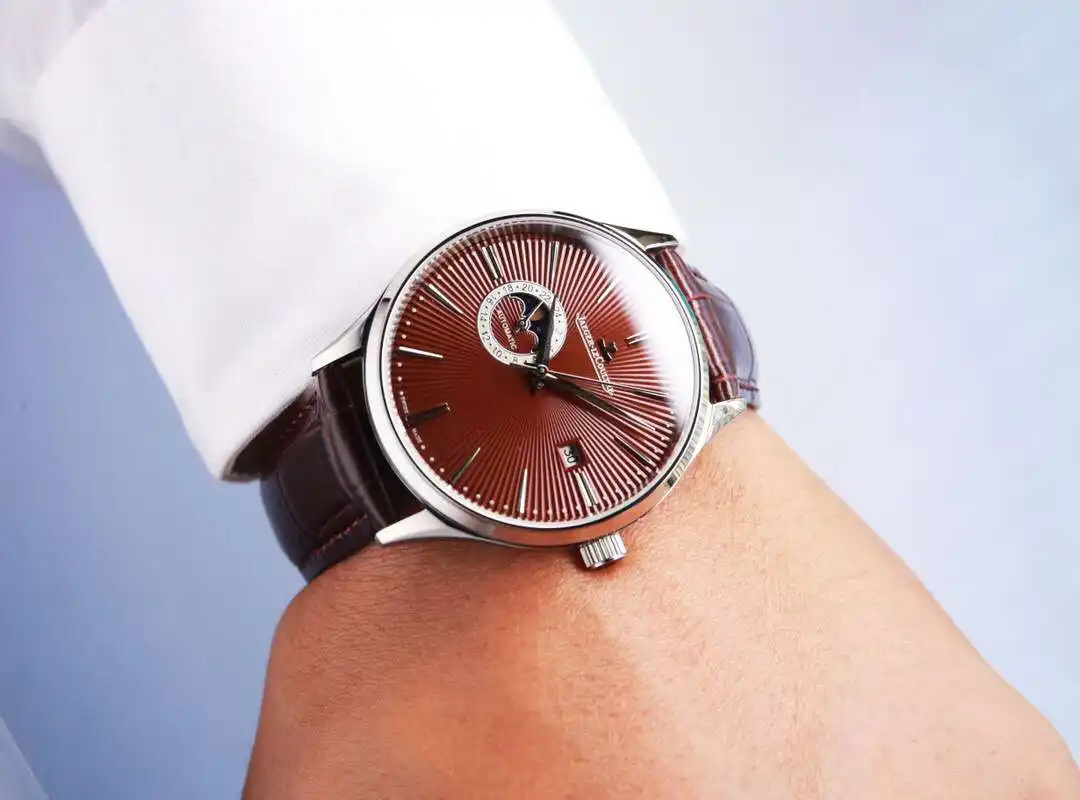 General Watches Jaeger-LeCoultre watch men's watch with original fully automatic mechanical movement top 316 stainless steel case strap mineral super mirror diameter 40mm KK06250 view 6