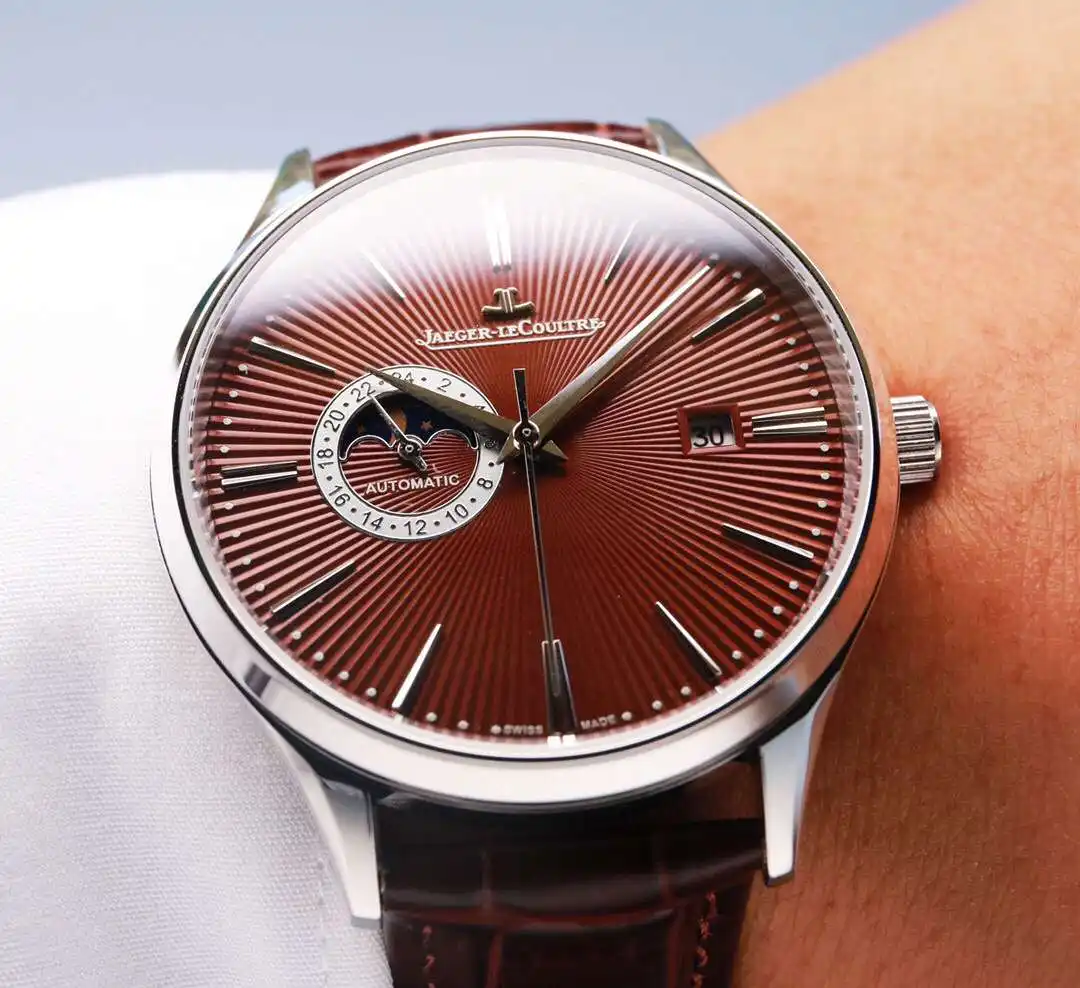 General Watches Jaeger-LeCoultre watch men's watch with original fully automatic mechanical movement top 316 stainless steel case strap mineral super mirror diameter 40mm KK06250 view 7