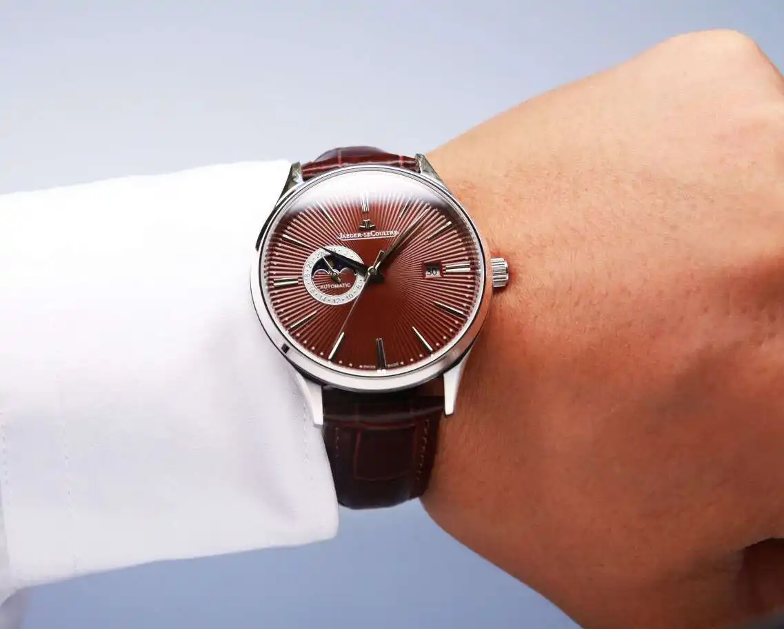 General Watches Jaeger-LeCoultre watch men's watch with original fully automatic mechanical movement top 316 stainless steel case strap mineral super mirror diameter 40mm KK06250 view 8