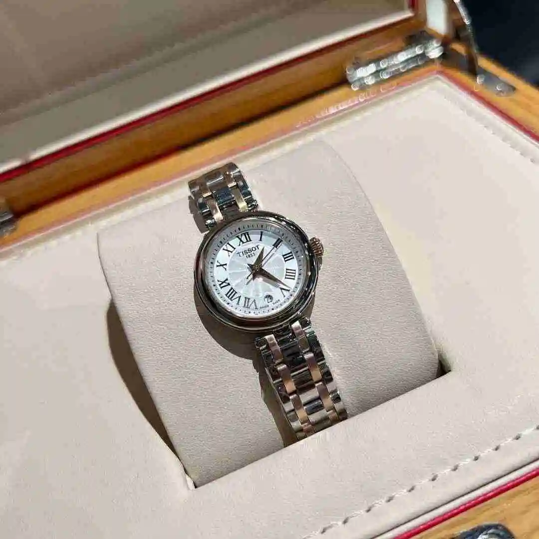 General Watches Tianshuo Watch Women's Watch Paired with Original Fully Automatic Mechanical Movement Top grade 316 Precision Steel Case with Mineral Super Strong Mirror Diameter 26mm KK02950 2 view 4