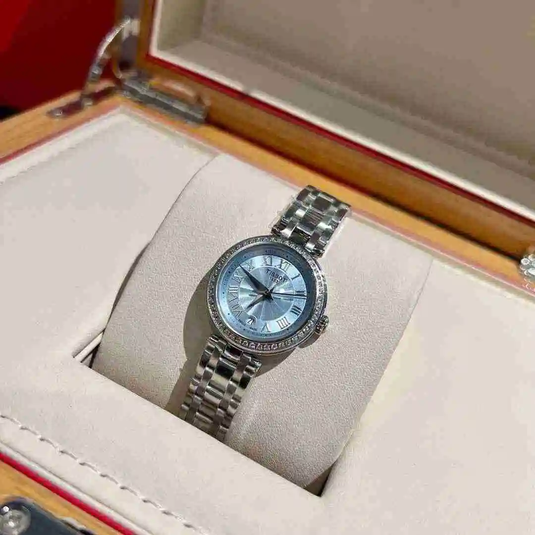 General Watches Tianshuo Watch Women's Watch Paired with Original Fully Automatic Mechanical Movement Top grade 316 Precision Steel Case with Mineral Super Strong Mirror Diameter 26mm KK02950 2 view 5