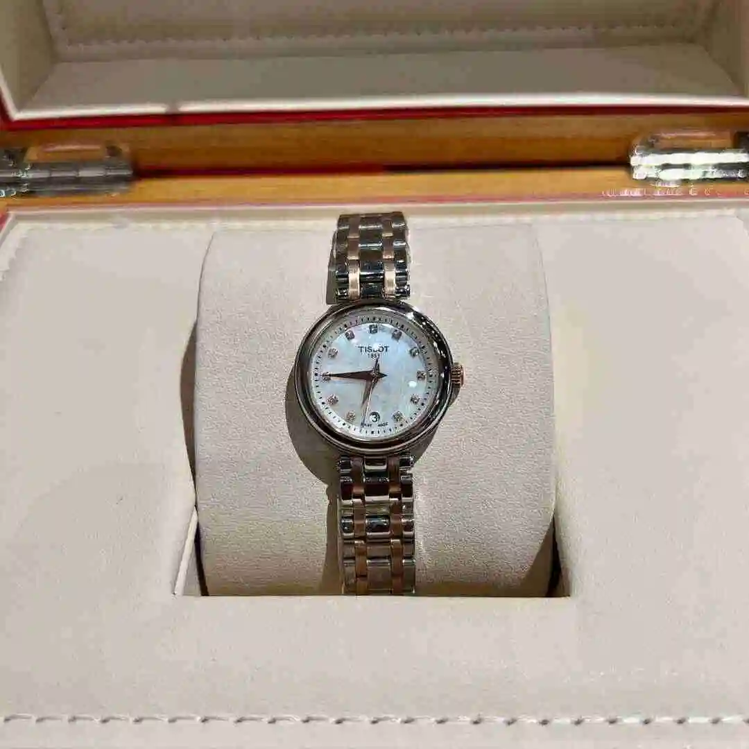 General Watches Tianshuo Watch Women's Watch Paired with Original Fully Automatic Mechanical Movement Top grade 316 Precision Steel Case with Mineral Super Strong Mirror Diameter 26mm KK02950 2 view 6