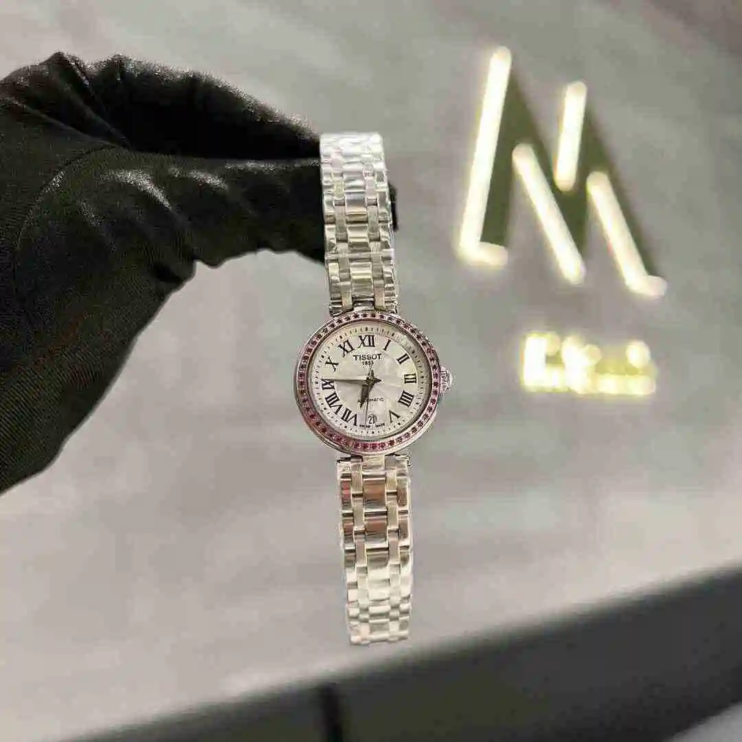 General Watches Tianshuo Watch Women's Watch Paired with Original Fully Automatic Mechanical Movement Top grade 316 Precision Steel Case with Mineral Super Strong Mirror Diameter 26mm KK02950 2 view 9