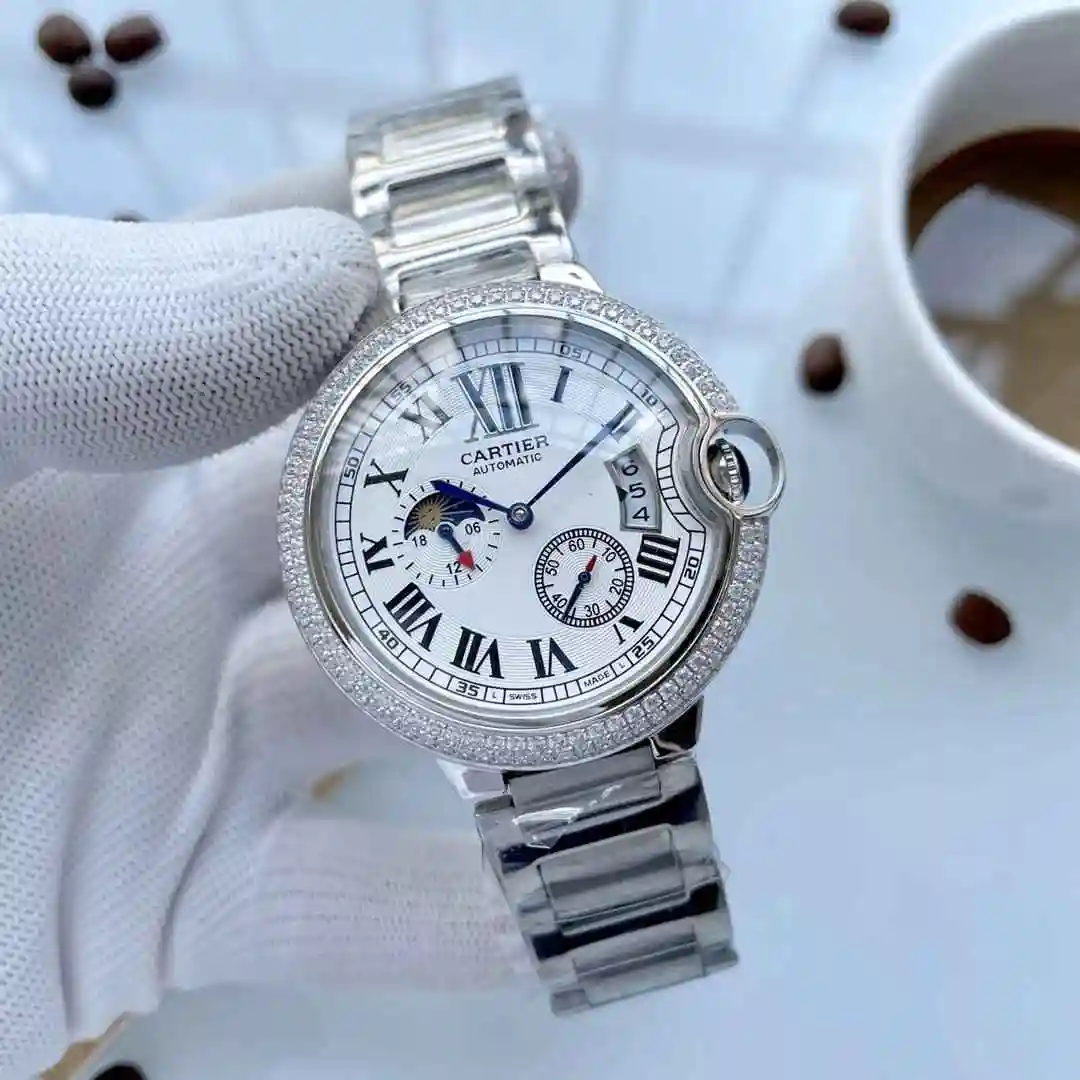 General Watches Cartier 580 steel+30 Watch view 2