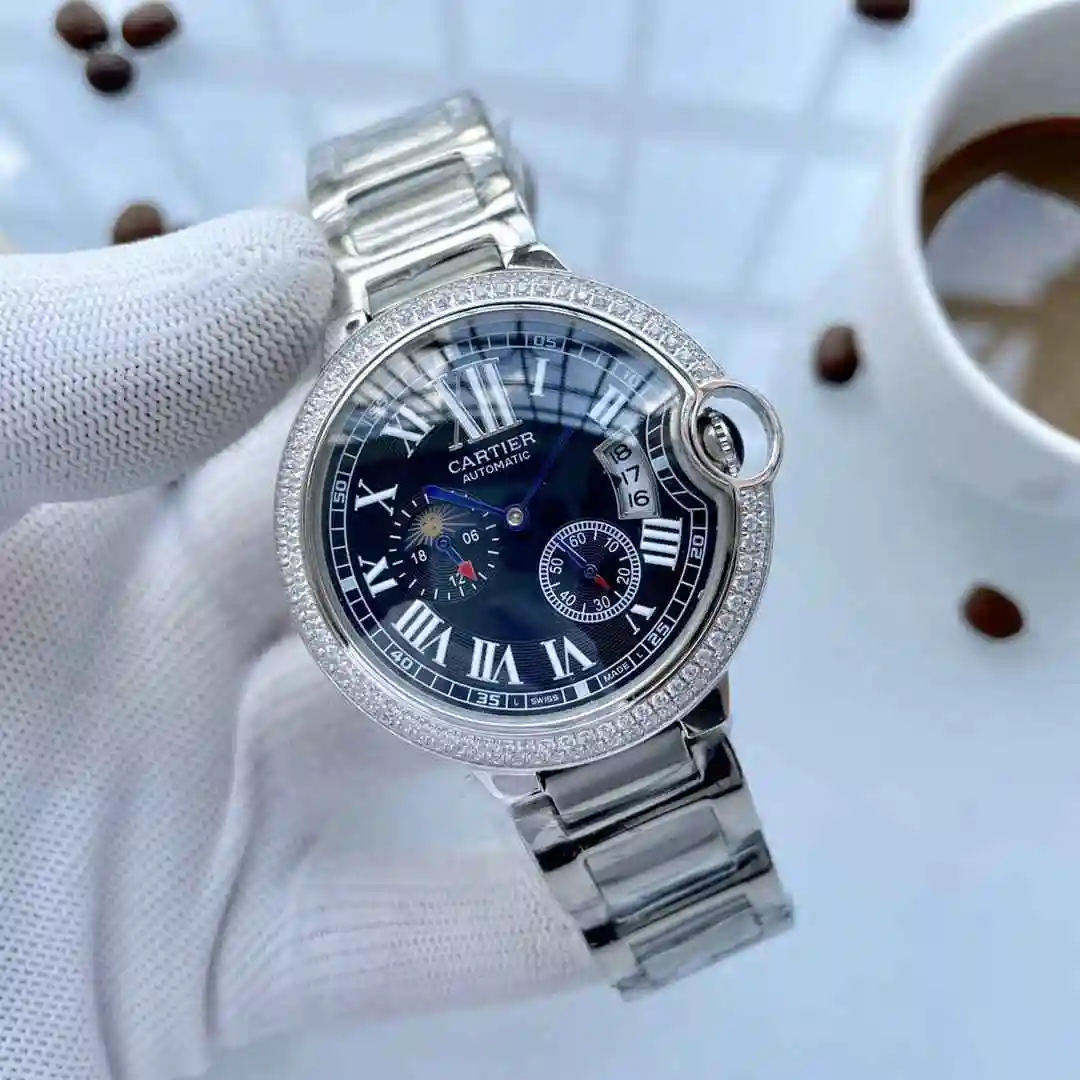 General Watches Cartier 580 steel+30 Watch view 3