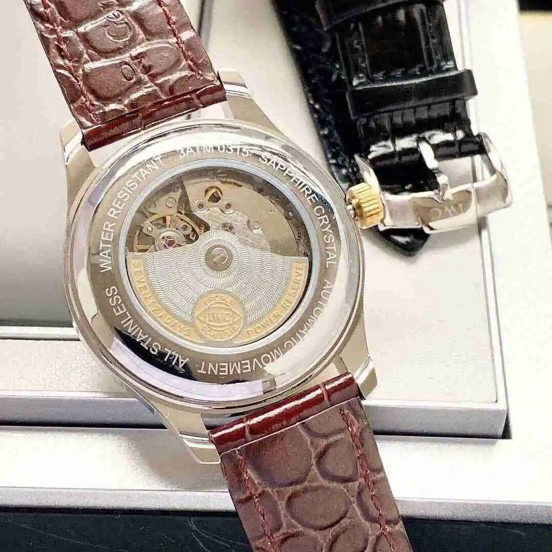 General Watches IWC Wanguo Watch Men's Watch Paired with Original Fully Automatic Mechanical Movement Top Grade 316 Precision Steel Case with Mineral Super Strong Mirror Diameter 40mm KK04250 1 view 2