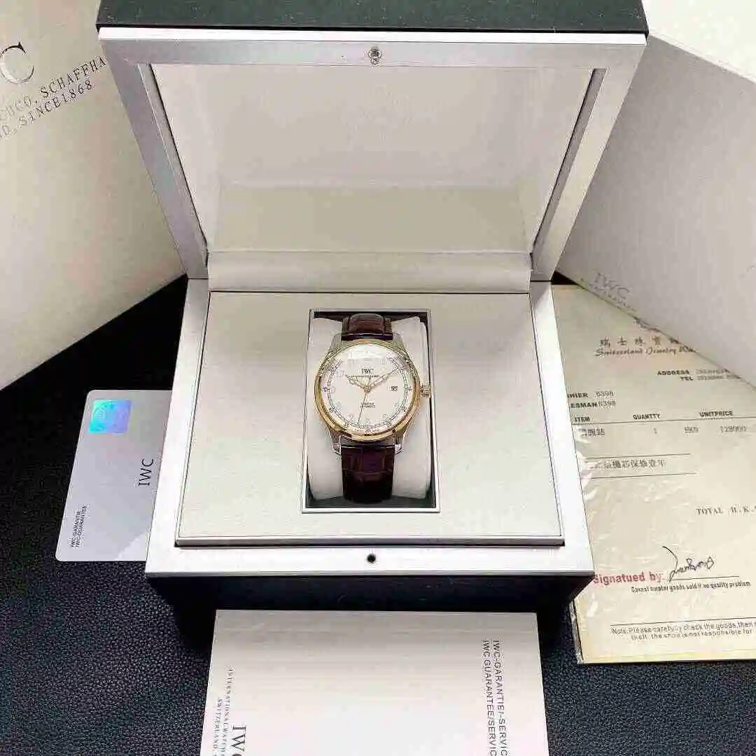General Watches IWC Wanguo Watch Men's Watch Paired with Original Fully Automatic Mechanical Movement Top Grade 316 Precision Steel Case with Mineral Super Strong Mirror Diameter 40mm KK04250 1 view 3