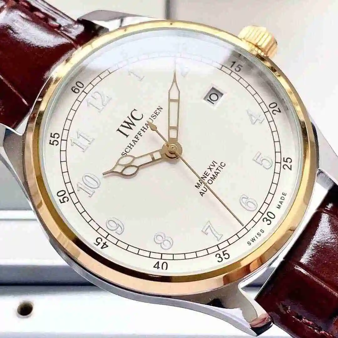 General Watches IWC Wanguo Watch Men's Watch Paired with Original Fully Automatic Mechanical Movement Top Grade 316 Precision Steel Case with Mineral Super Strong Mirror Diameter 40mm KK04250 1 view 4