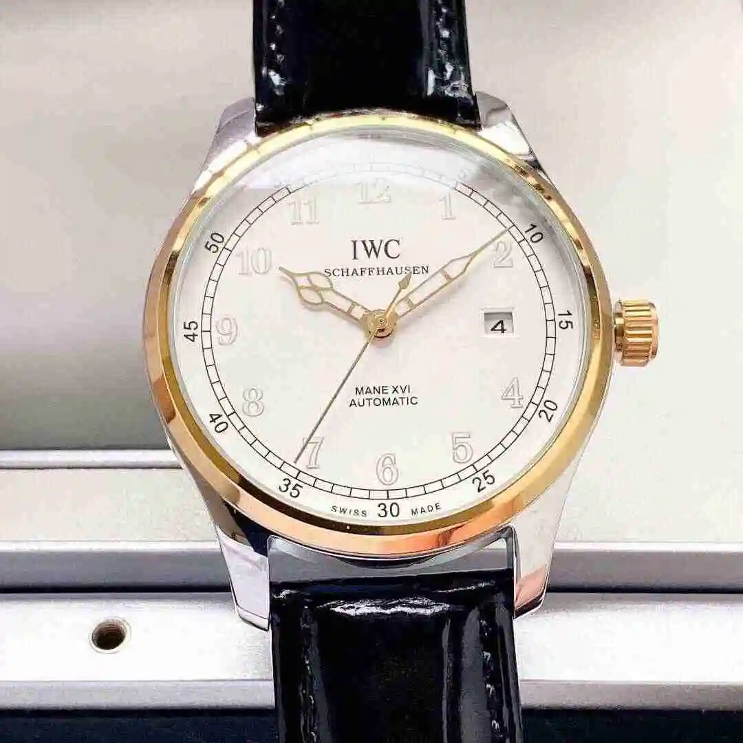 General Watches IWC Wanguo Watch Men's Watch Paired with Original Fully Automatic Mechanical Movement Top Grade 316 Precision Steel Case with Mineral Super Strong Mirror Diameter 40mm KK04250 1 view 5