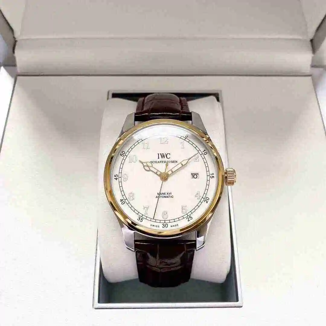 General Watches IWC Wanguo Watch Men's Watch Paired with Original Fully Automatic Mechanical Movement Top Grade 316 Precision Steel Case with Mineral Super Strong Mirror Diameter 40mm KK04250 1 view 7