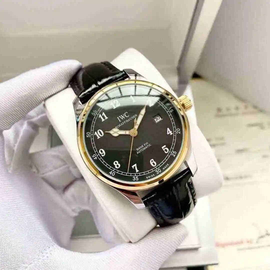 General Watches IWC Wanguo Watch Men's Watch Paired with Original Fully Automatic Mechanical Movement Top Grade 316 Precision Steel Case with Mineral Super Strong Mirror Diameter 40mm KK04250 1 view 8