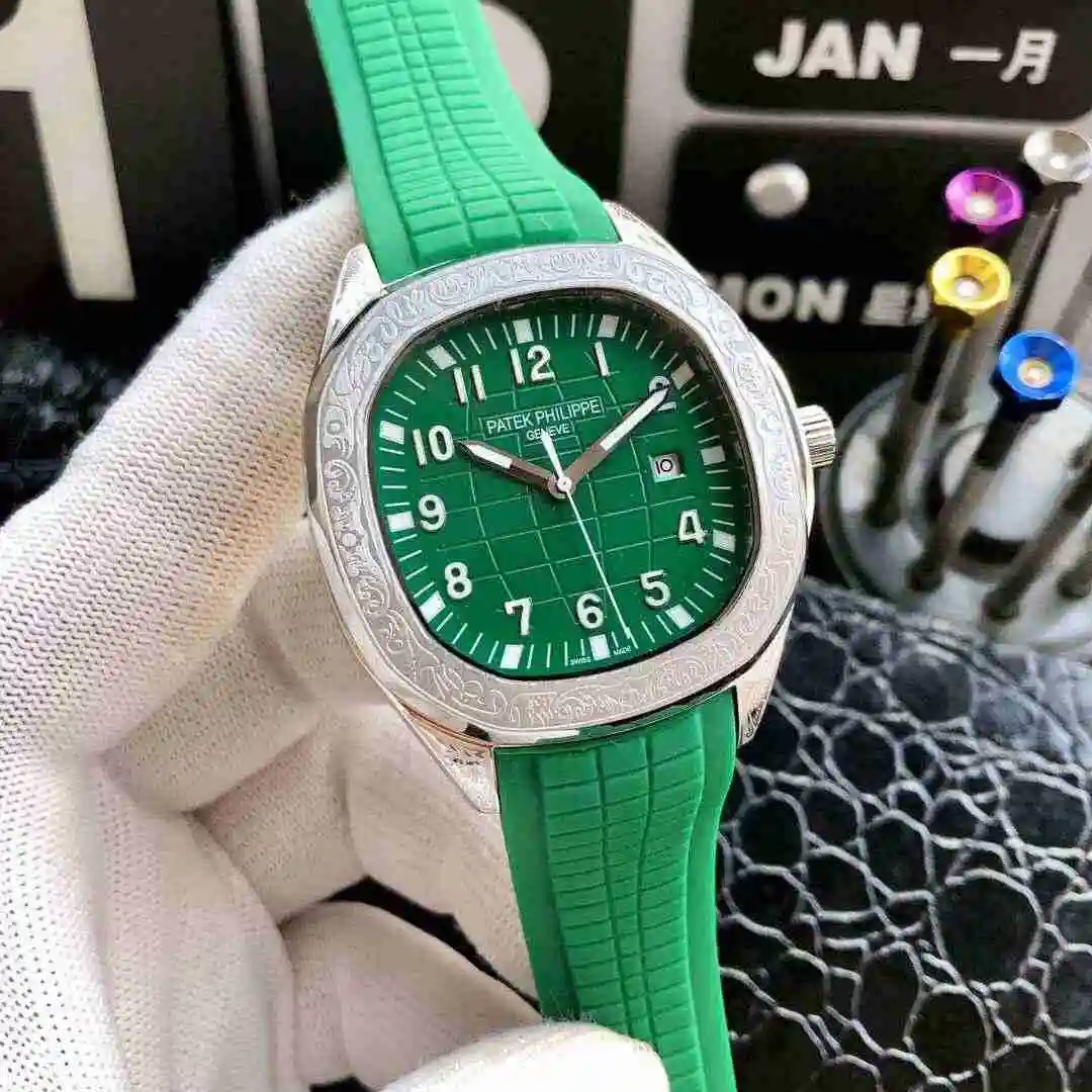 General Watches Omega Watch Men's Watch Paired with Original Fully Automatic Mechanical Movement, Top Grade 316 Precision Steel Case with Mineral Super Strong Mirror Diameter 42mm KK ) view 6