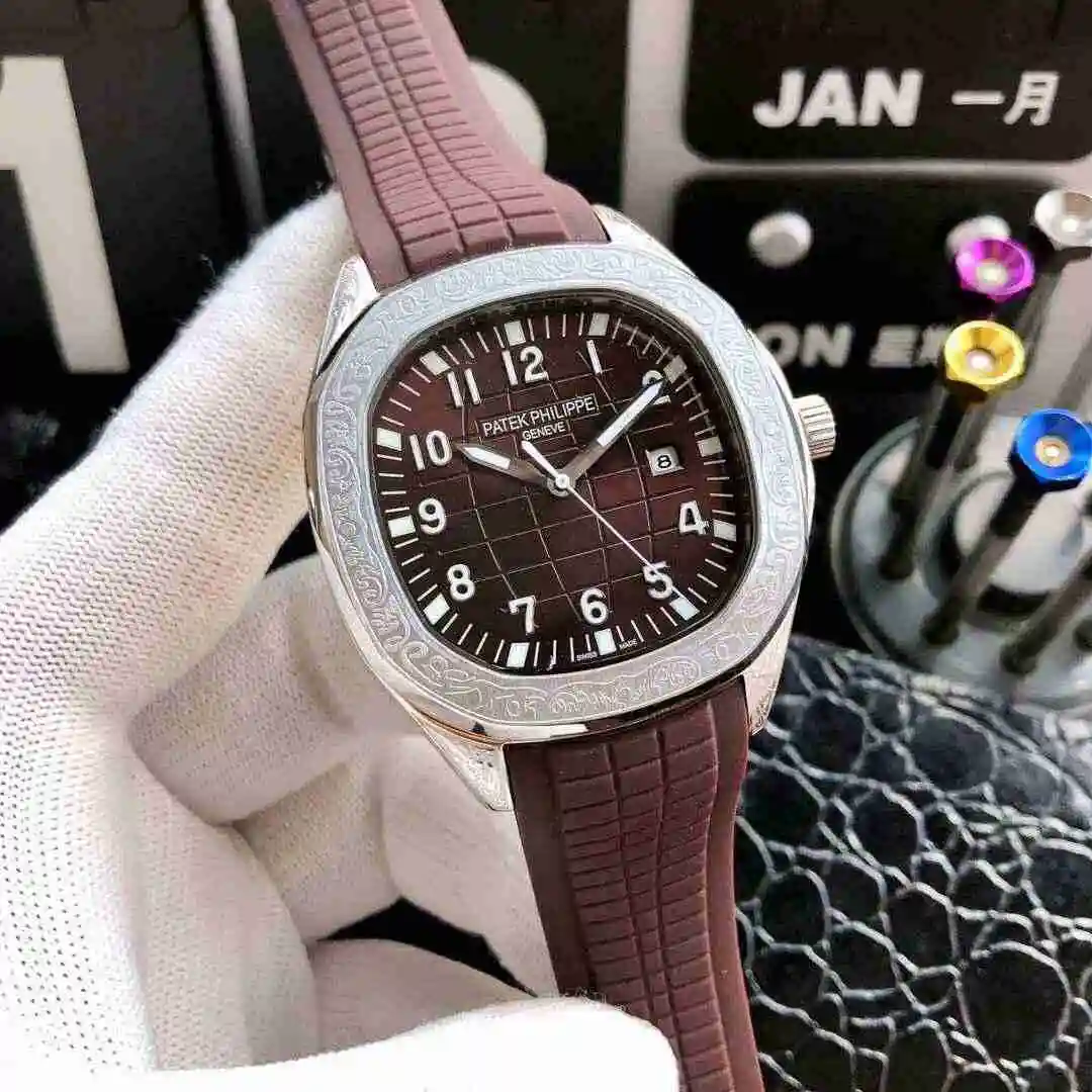 General Watches Omega Watch Men's Watch Paired with Original Fully Automatic Mechanical Movement, Top Grade 316 Precision Steel Case with Mineral Super Strong Mirror Diameter 42mm KK ) view 7