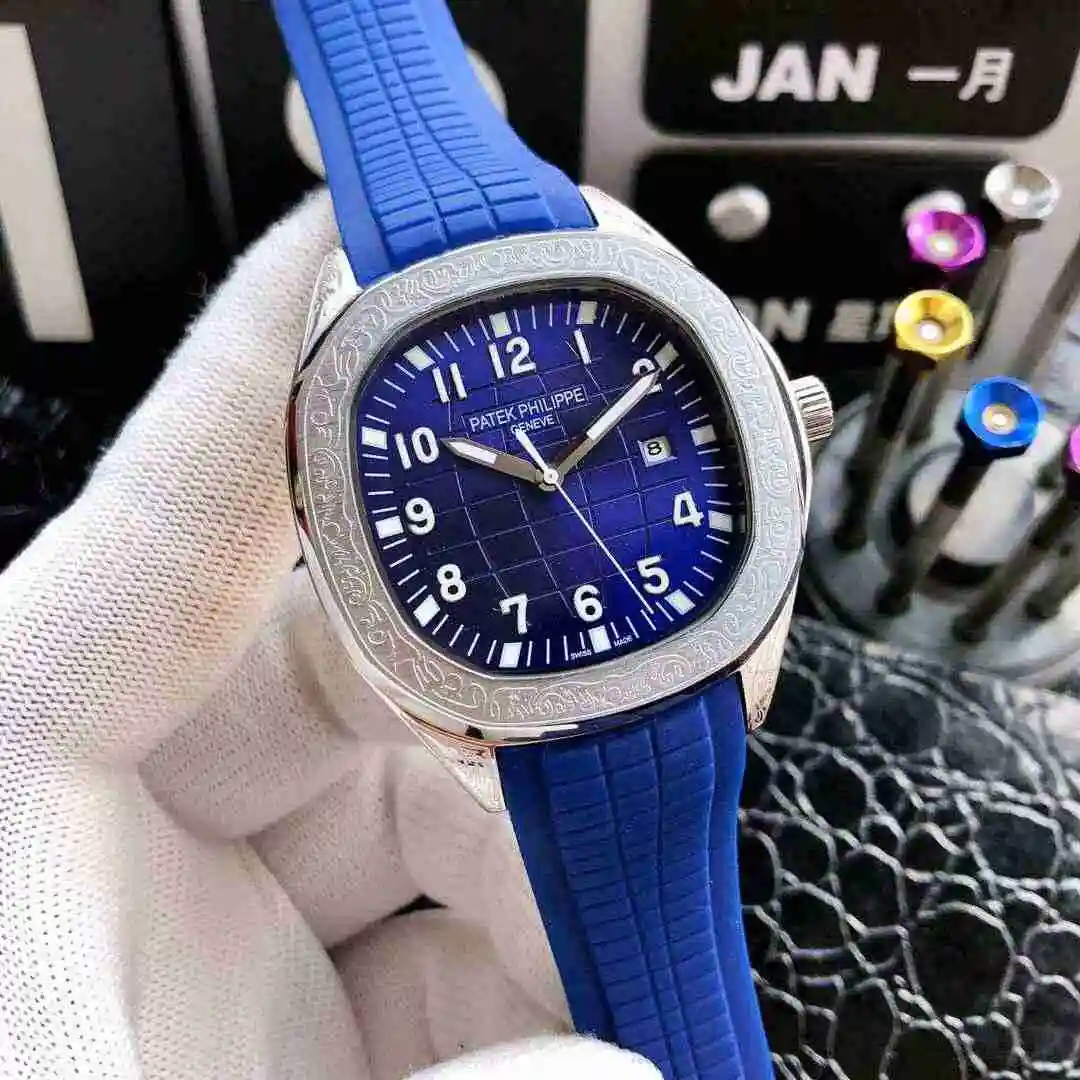 General Watches Omega Watch Men's Watch Paired with Original Fully Automatic Mechanical Movement, Top Grade 316 Precision Steel Case with Mineral Super Strong Mirror Diameter 42mm KK ) view 8