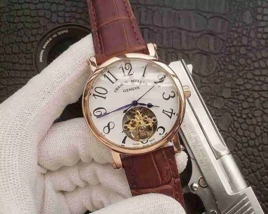 General Watches Franck Muller Frank Muller White 400 Gold 420 Steel+20 Watch view 6