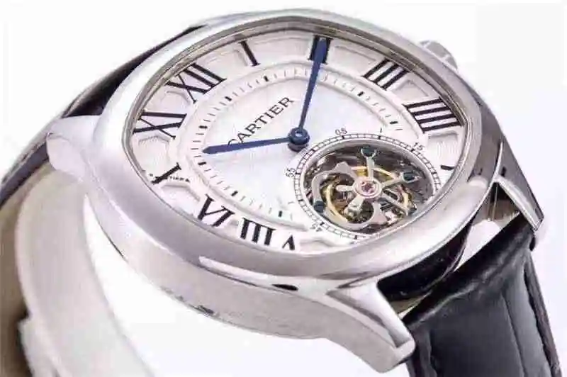 General Watches Cartier Drive De Cartier Genuine Tourbillon Wristwatch Watch view 5