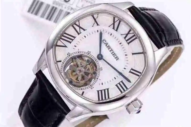 General Watches Cartier Drive De Cartier Genuine Tourbillon Wristwatch Watch view 6