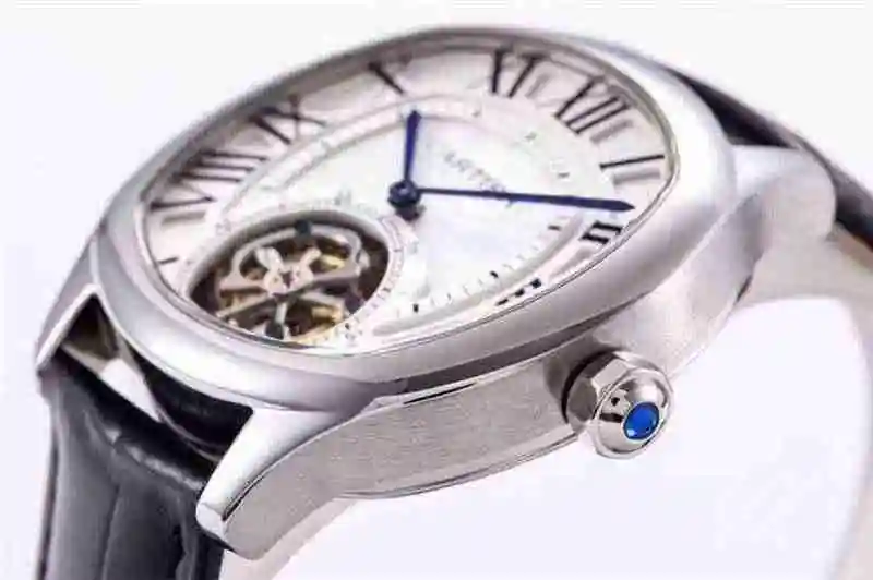 General Watches Cartier Drive De Cartier Genuine Tourbillon Wristwatch Watch view 7