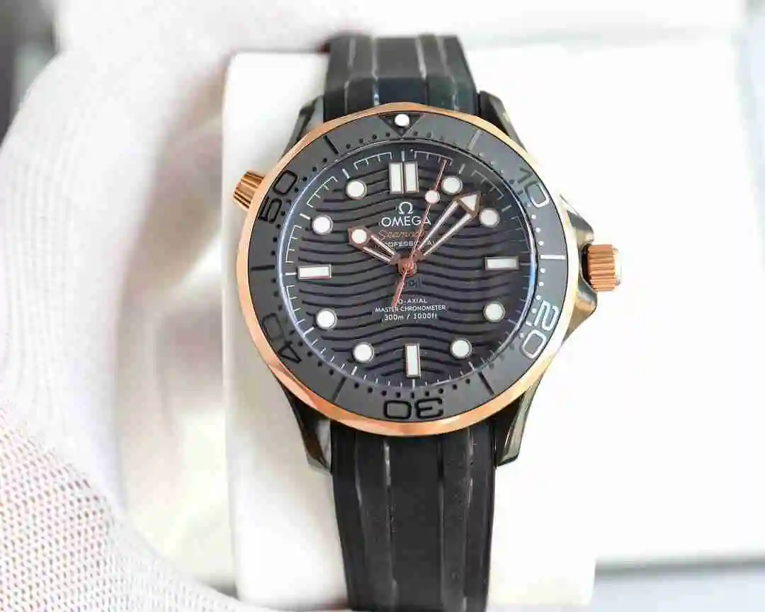 General Watches Omega Watch Men's Watch Paired with Original Fully Automatic Mechanical Movement Top Grade 316 Precision Steel Case Case with Mineral Super Strong Mirror Diameter 42mm KK05850 1 view 8