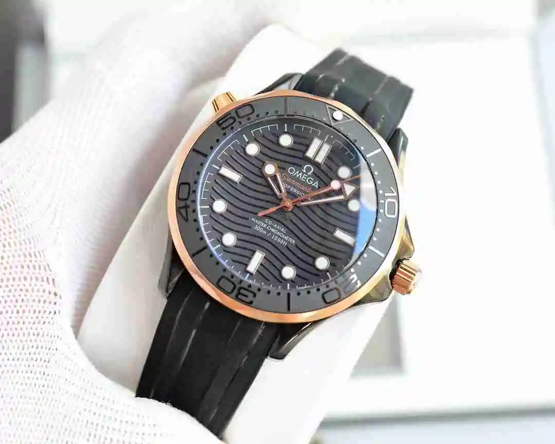 General Watches Omega Watch Men's Watch Paired with Original Fully Automatic Mechanical Movement Top Grade 316 Precision Steel Case Case with Mineral Super Strong Mirror Diameter 42mm KK05850 1 view 9