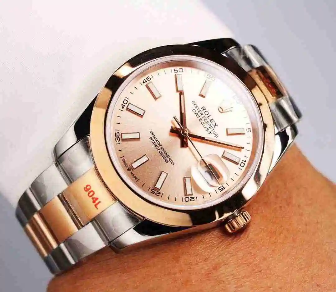 General Watches Rolex Watch Men's Watch Paired with Original Fully Automatic Mechanical Movement Top Grade 316 Precision Steel Case with Mineral Super Strong Mirror Diameter 41mm KK06500 2 view 5