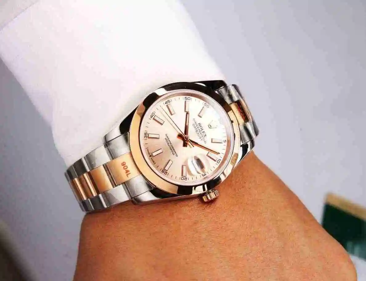 General Watches Rolex Watch Men's Watch Paired with Original Fully Automatic Mechanical Movement Top Grade 316 Precision Steel Case with Mineral Super Strong Mirror Diameter 41mm KK06500 2 view 6